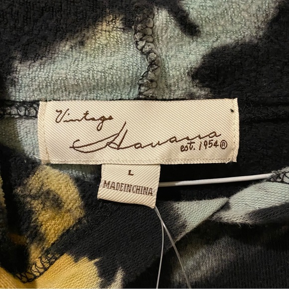 NWT Vintage Havana Nighthawk Tie Dye Hoodie - Picture 4 of 5